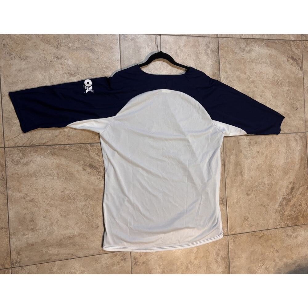 San Diego Padres SGA 3/4 Sleeve Jersey Blue Mens Size XL Adult Giveaway - Picture 3 of 8
